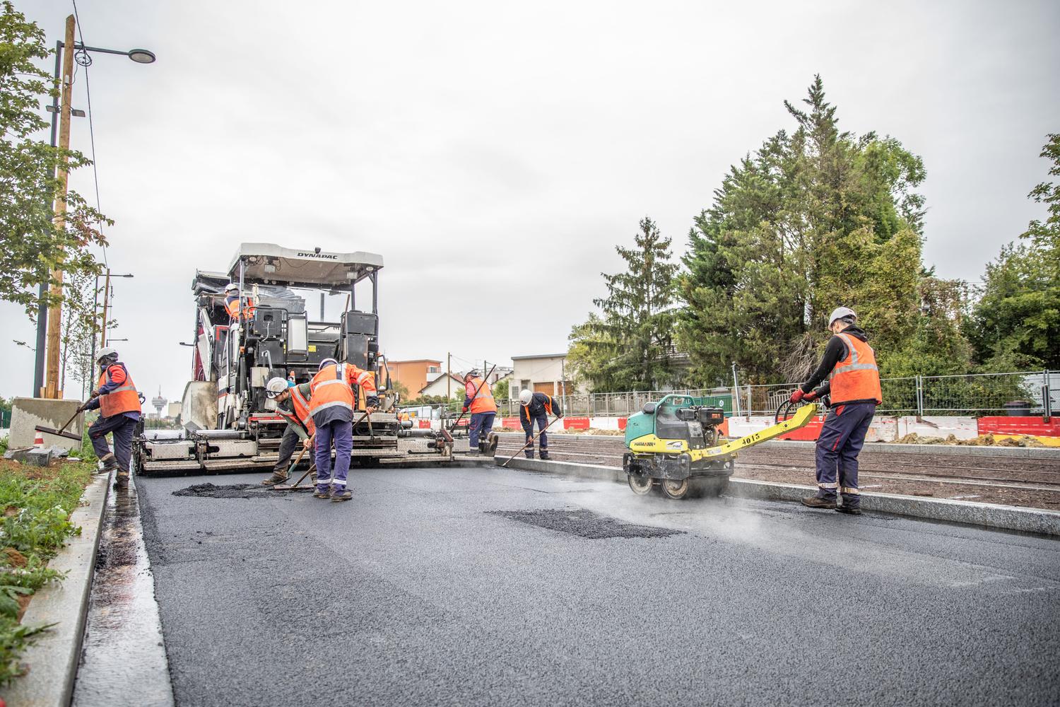 Avenue paysagère à Montreuil © Département de la Seine-Saint-Denis