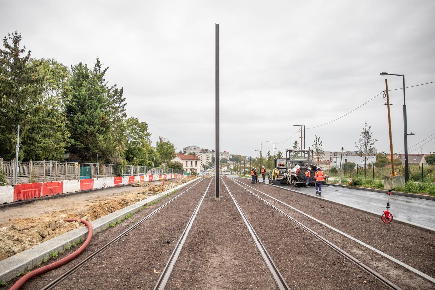 Avenue paysagère à Montreuil © Département de la Seine-Saint-Denis