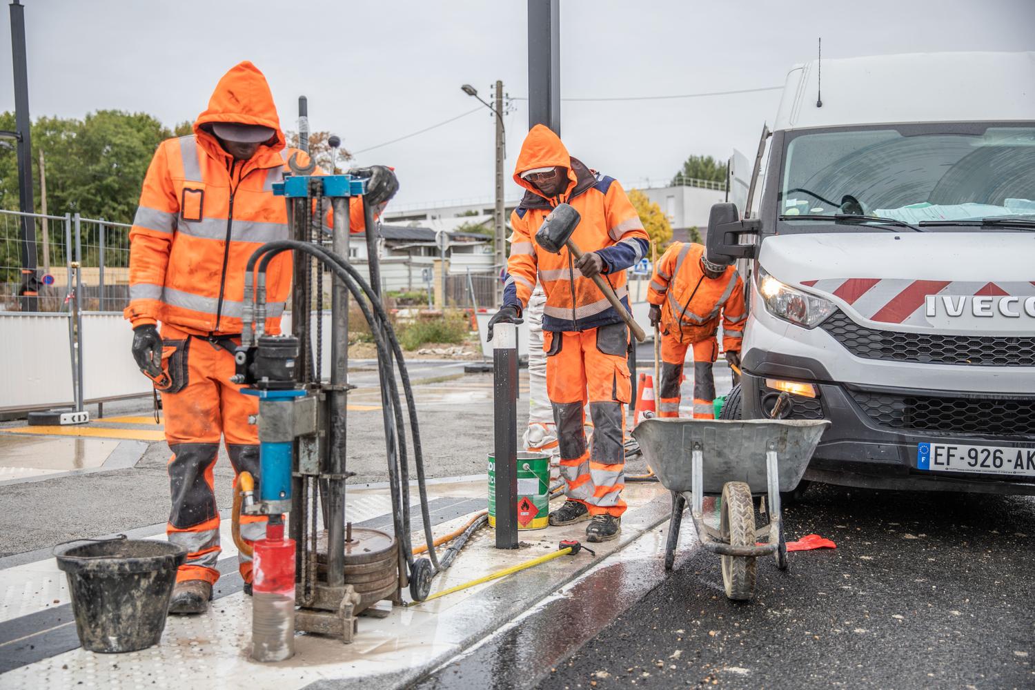 Avenue paysagère à Montreuil © Département de la Seine-Saint-Denis