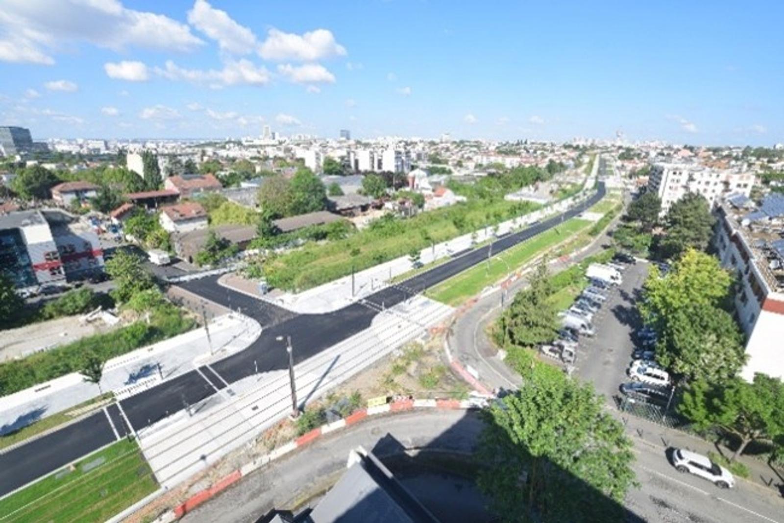Avant/après : l’avenue paysagère avance entre Romainville et Montreuil