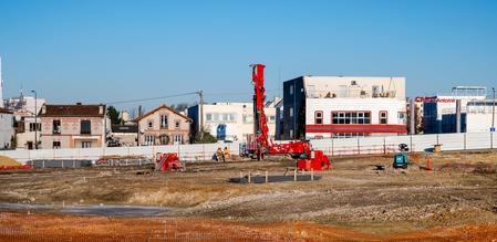 Le futur site de maintenance et de remisage