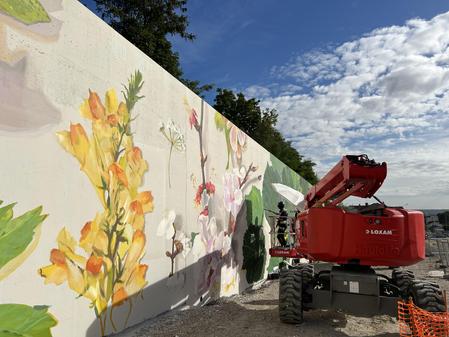 L’art s’invite sur le chantier à Noisy-le-Sec !