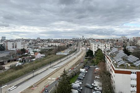 Prenez de la hauteur et découvrez le chantier du T1 sur Montreuil autrement !