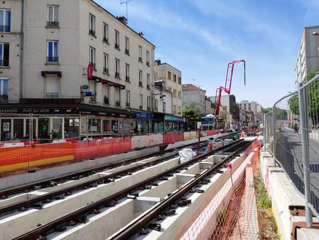 [NOISY-LE-SEC] Poursuite des travaux d'aménagement et de réseaux sur la rue Anatole France