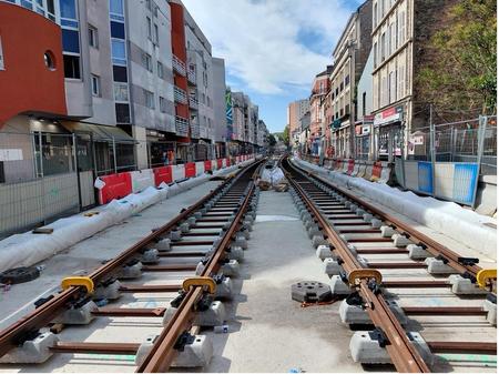 Pose des rails du tramway : découvrez les différentes étapes !