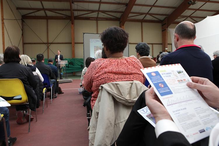 Réunion publique du 1er avril 2019 à Montreuil © Département de la Seine-Saint-Denis