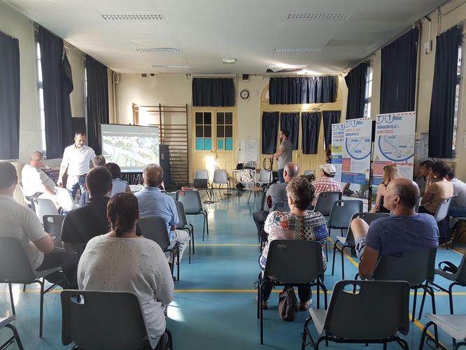 Réunion publique du 24 juin 2019 à Romainville © Département de la Seine-Saint-Denis