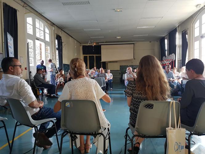 Réunion publique du 24 juin 2019 à Romainville © Département de la Seine-Saint-Denis