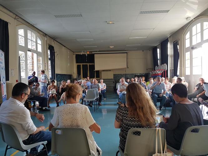 Réunion publique du 24 juin 2019 à Romainville © Département de la Seine-Saint-Denis