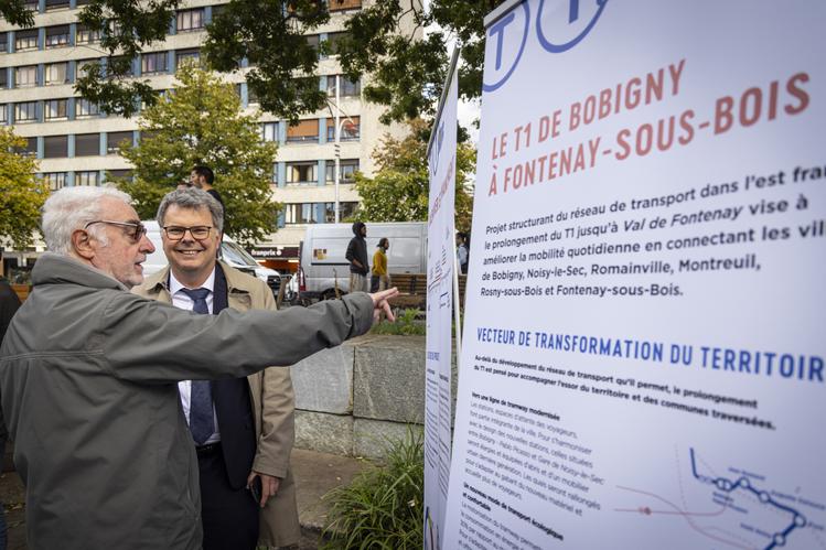 Evènement Tram' en fête © Département de la Seine-Saint-Denis