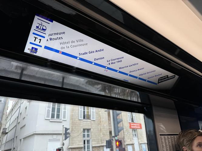 Les nouvelles rames du T1 © Département de la Seine-Saint-Denis