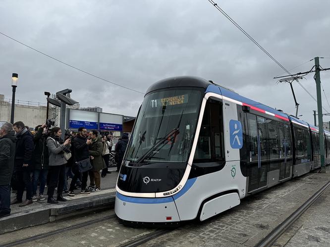 Les nouvelles rames du T1 © Département de la Seine-Saint-Denis