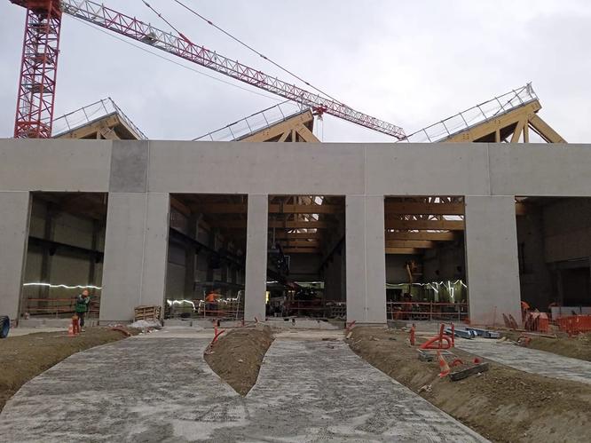 Travaux de construction du SMR à Montreuil © Département de la Seine-Saint-Denis