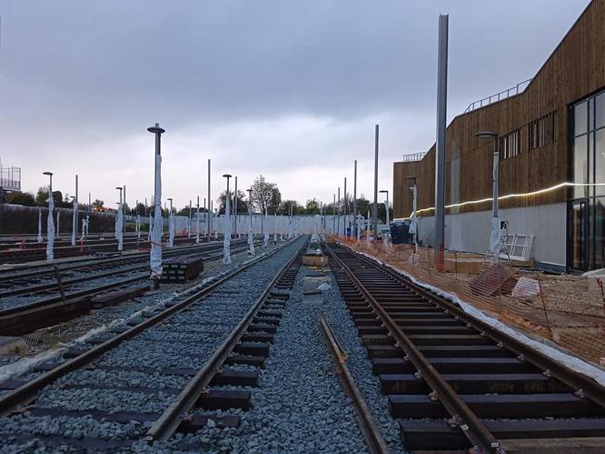 Travaux de construction du SMR à Montreuil © Département de la Seine-Saint-Denis