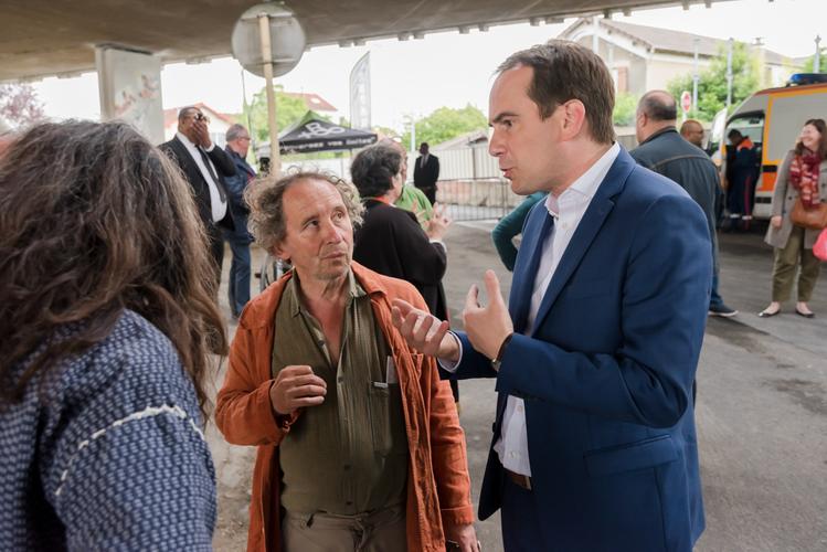 Evènement de lancement du travaux © Département de la Seine-Saint-Denis