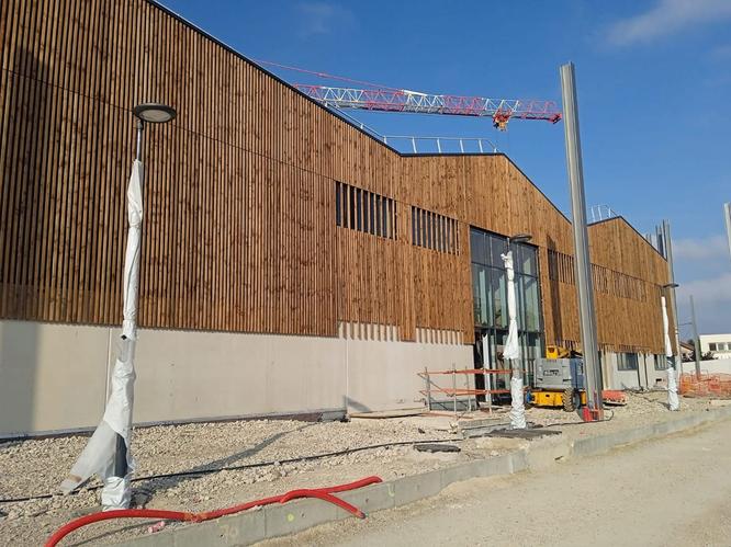 Travaux de construction du SMR à Montreuil © Département de la Seine-Saint-Denis