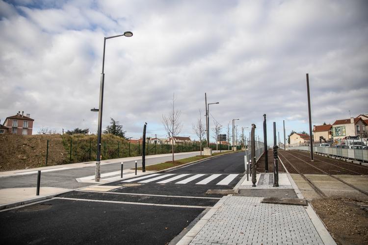 Décembre 2025 - Avenue paysagère entre Romainville et Montreuil ©Département de la Seine-Saint-Denis