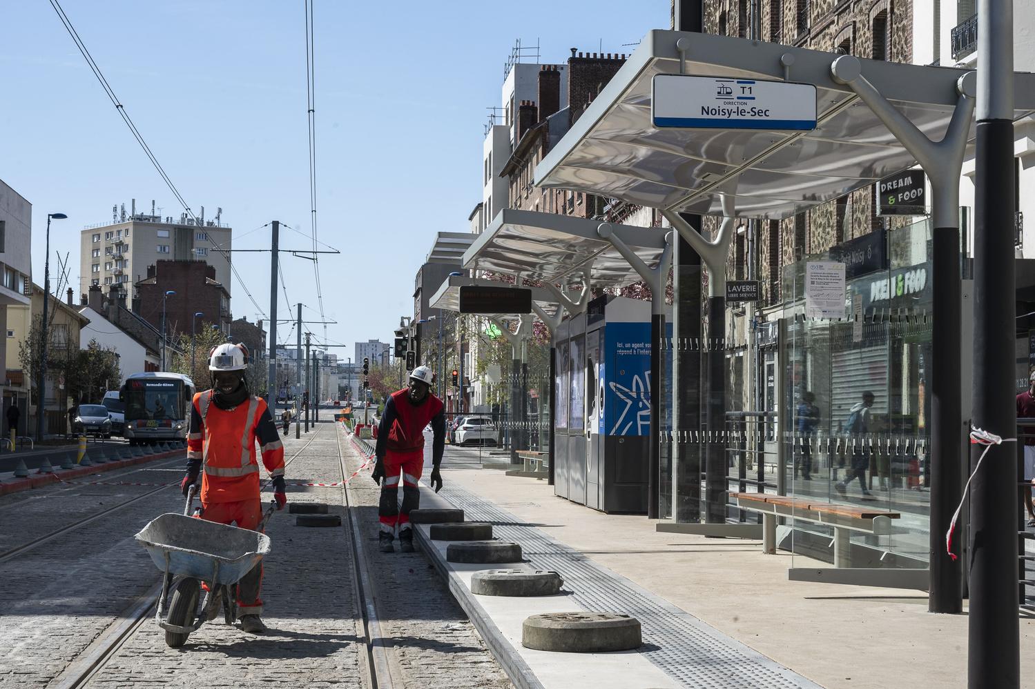 L'avancée des travaux à Noisy-le-Sec © Département de la Seine-Saint-Denis