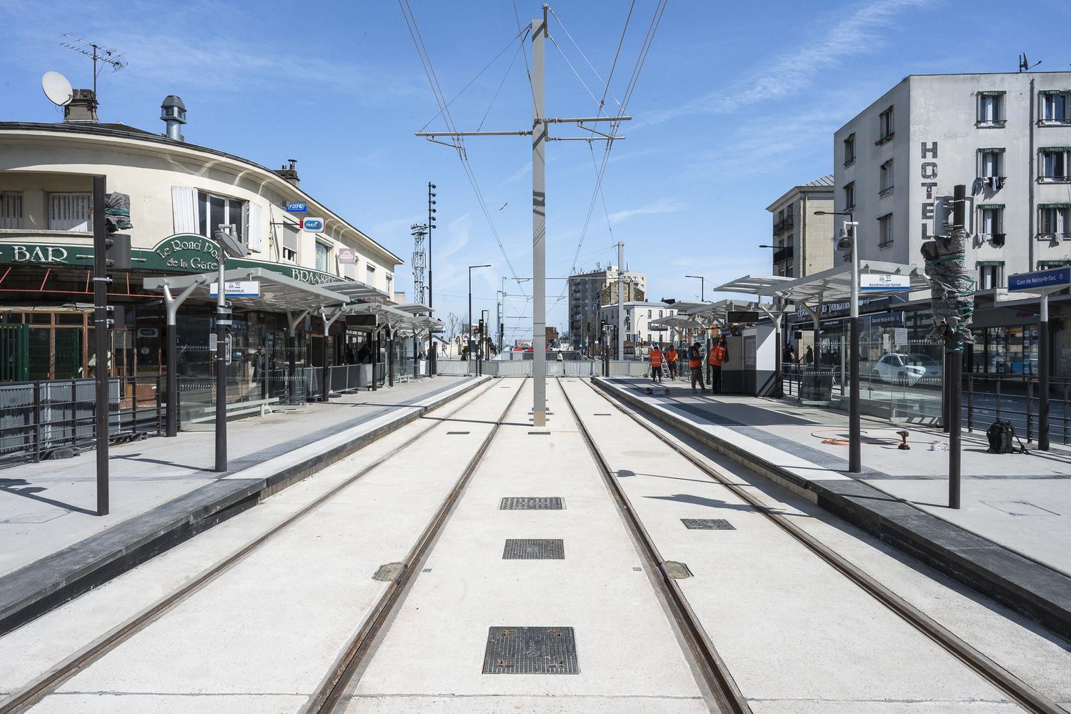 L'avancée des travaux à Noisy-le-Sec © Département de la Seine-Saint-Denis