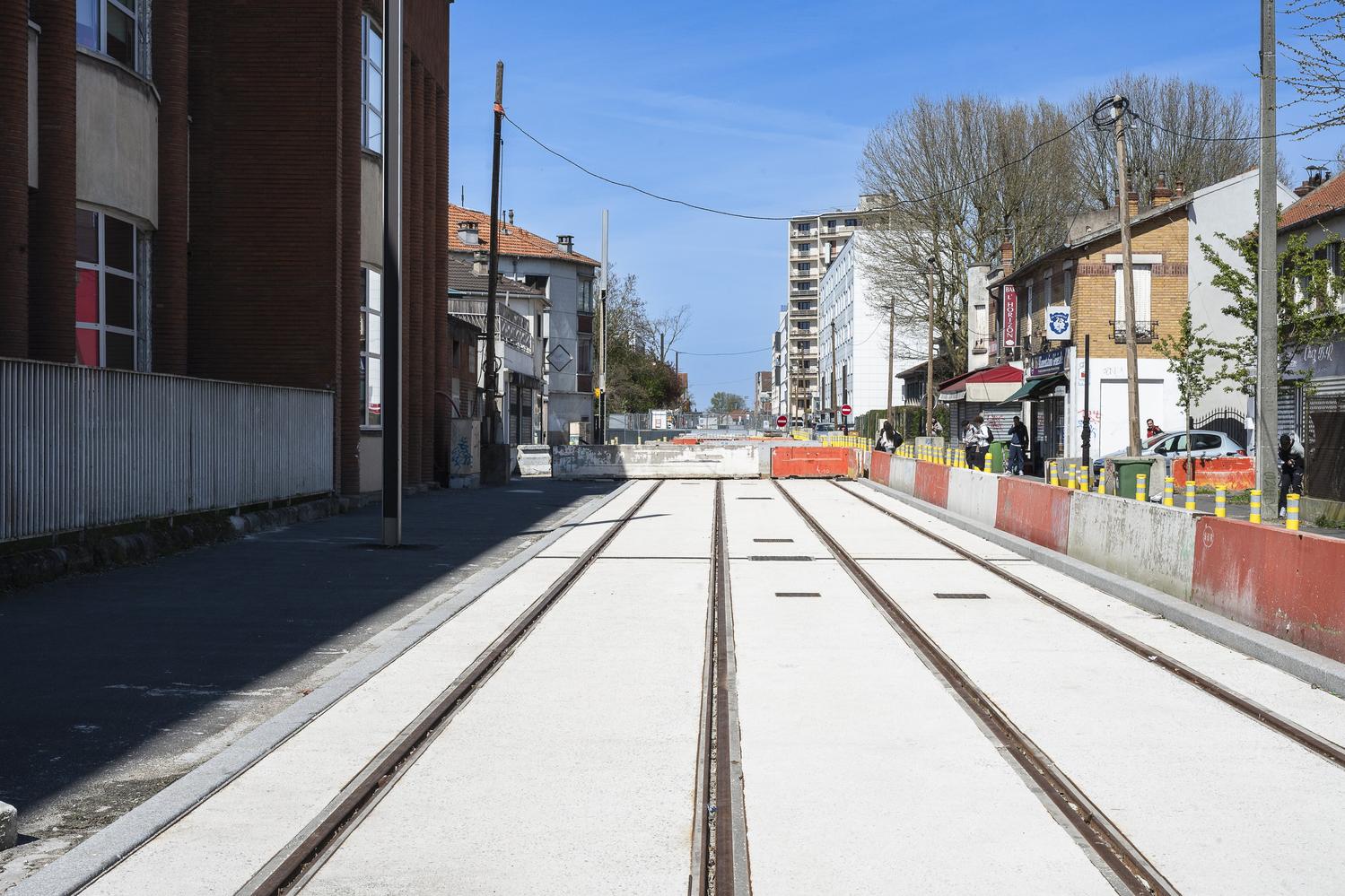 L'avancée des travaux à Romainville © Département de la Seine-Saint-Denis