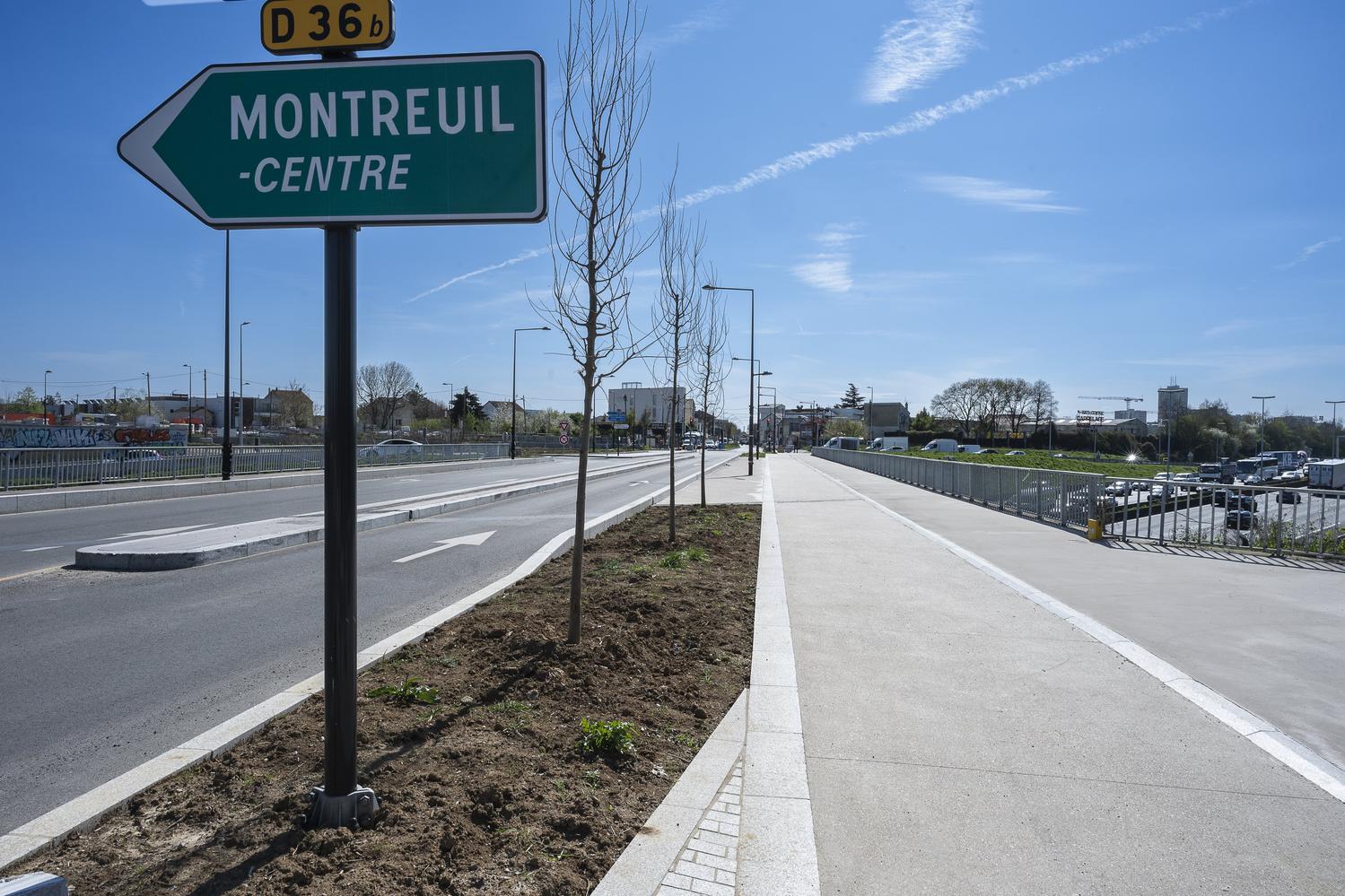 L'avancée des travaux à Romainville © Département de la Seine-Saint-Denis