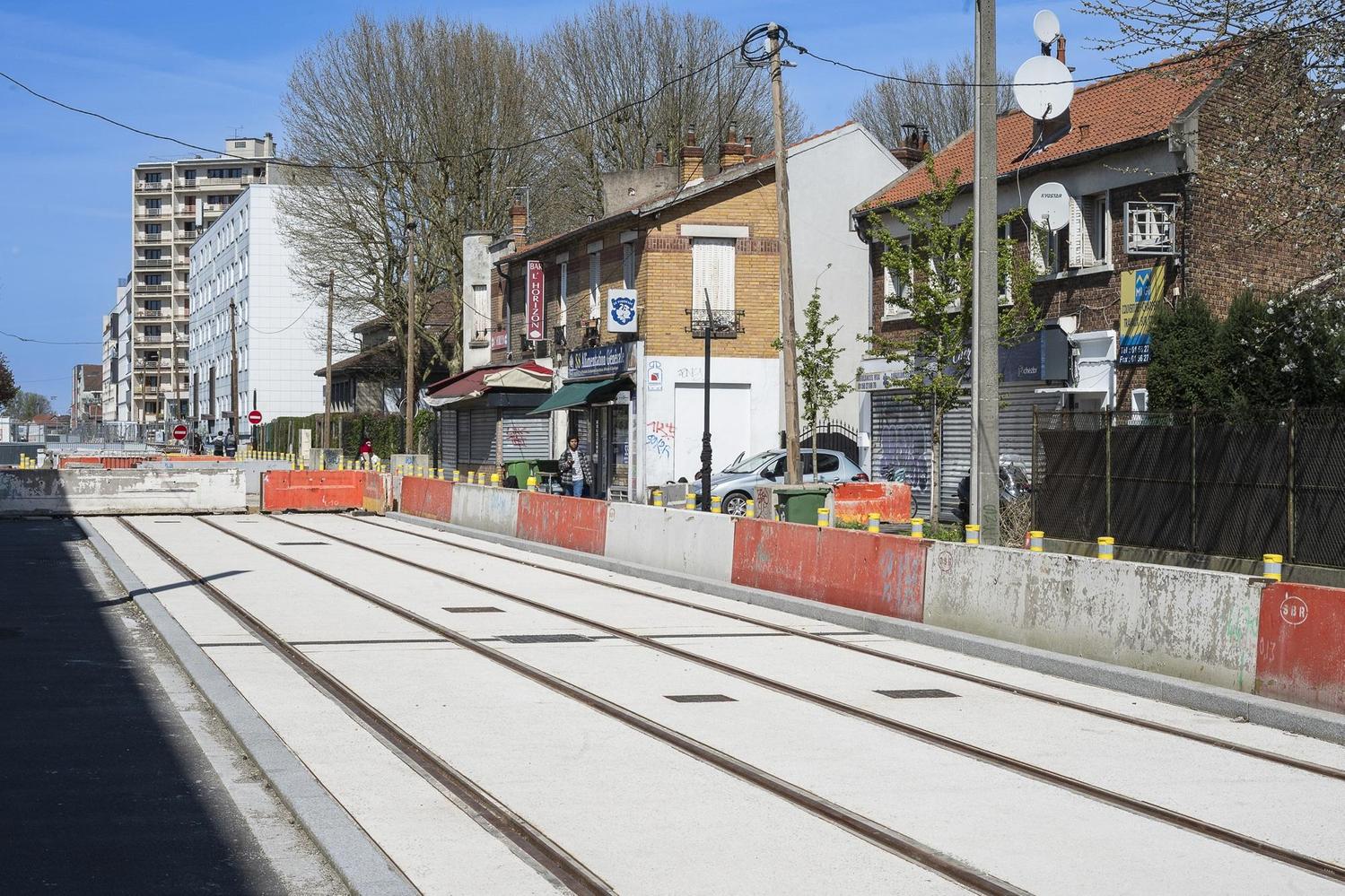 L'avancée des travaux à Romainville © Département de la Seine-Saint-Denis