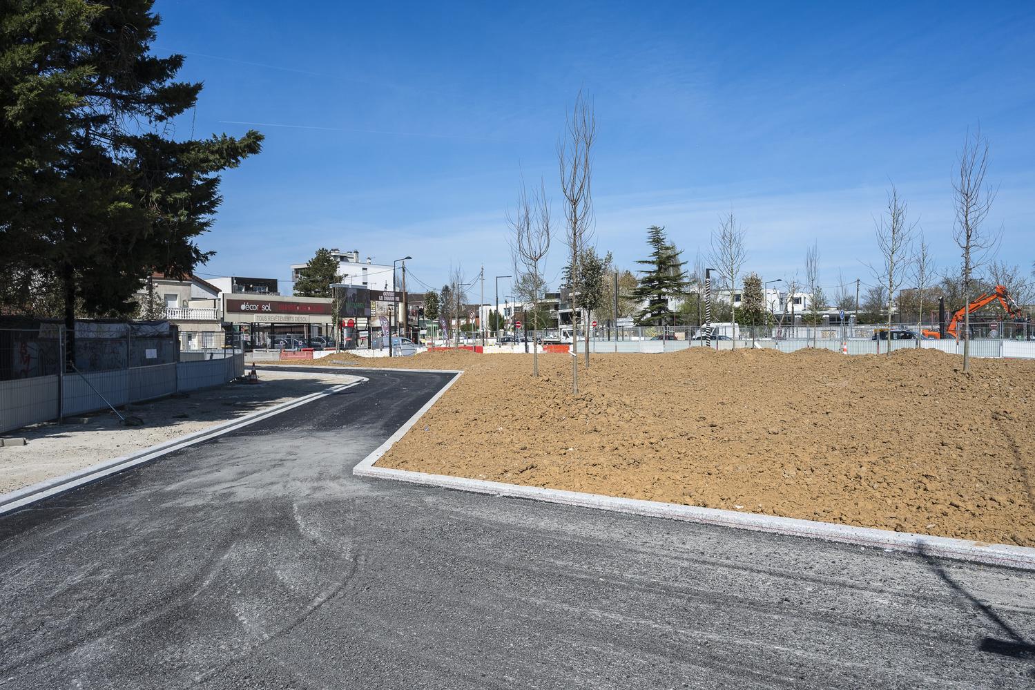 L'avancée des travaux à Romainville © Département de la Seine-Saint-Denis