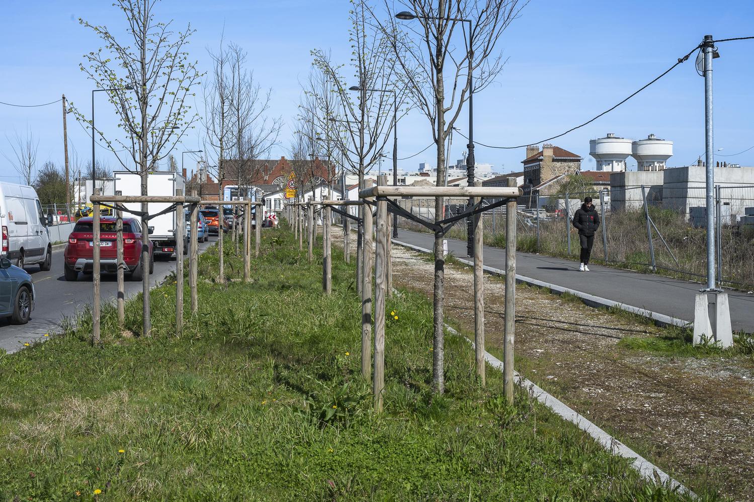 L'avancée des travaux à Romainville © Département de la Seine-Saint-Denis