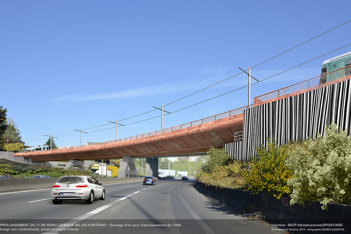 Un-nouveau-pont-au-dessus-de-la-A86 Un nouveau pont au-dessus de l'A86