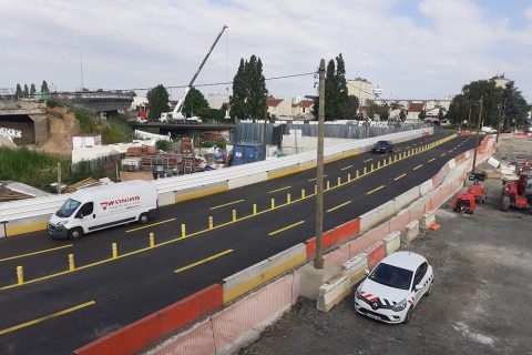 Pont de franchissement de l'A3