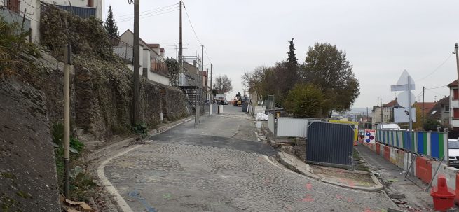 Travaux de voirie rue Anatole France à Noisy-le-Sec