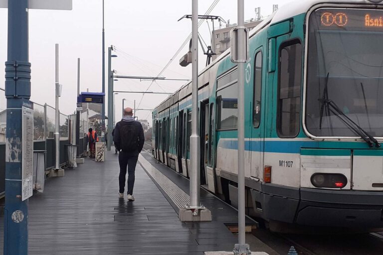 Station provisoire Pont Gallieni à Noisy-le-Sec