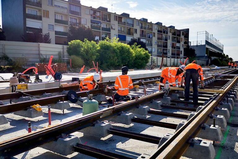 La pose des rails a démarré à Montreuil