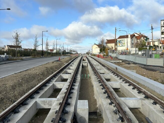 Travaux de plateforme à Montreuil